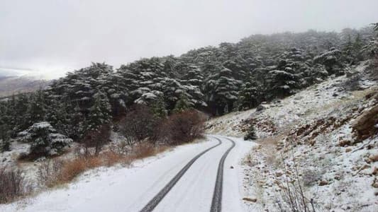 لبنان تحت تأثير منخفض جوي جديد... واستعدوا لعودة الثلوج