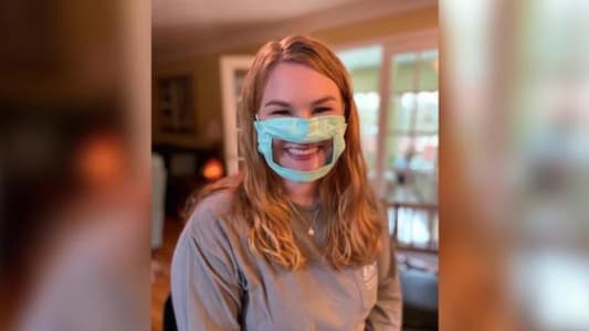 Student Designs Coronavirus Face Masks for Deaf and Hard of Hearing People