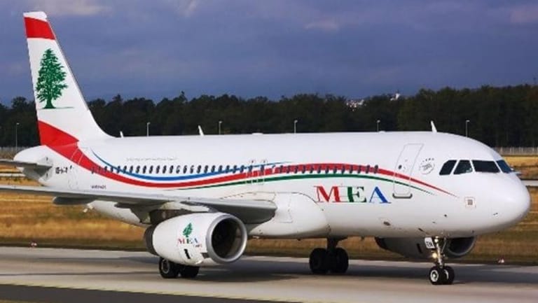 وصول طائرة للميدل ايست آتية من دبي وعلى متنها 175 راكباً