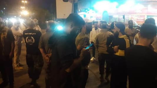 محتجون قطعوا الاوتوستراد أمام سرايا طرابلس