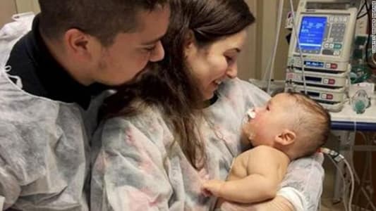 في البرازيل: ابن الـ5 أشهر ينجو من فيروس كورونا بعد 32 يوماً من الغيبوبة