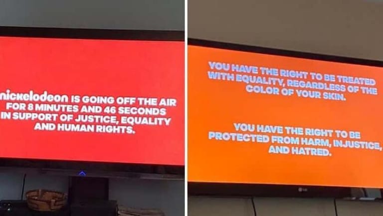 Nickelodeon Pauses to Play Breathing Sounds for 8 Minutes Straight in Honour of George Floyd