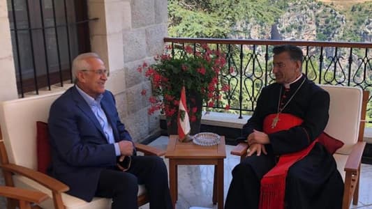 Sleiman after meeting Rahi: I urged the Patriarch to form an independent group to address the situation