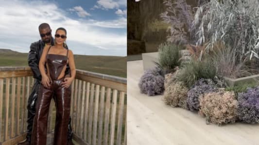 Kanye West Transforms Kim Kardashian's Bathroom Into "Enchanted Forest"