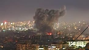 Watch: Airstrike on Beirut's Dahiyeh