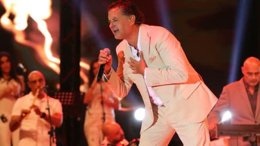راغب علامة بالصور: كانت ليلة من ليالي العمر