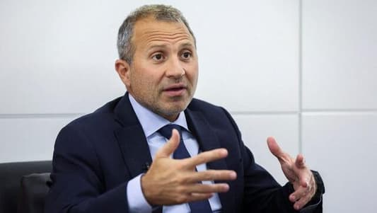 Bassil says agreement over president a priority, rules out full-blown war on Lebanon
