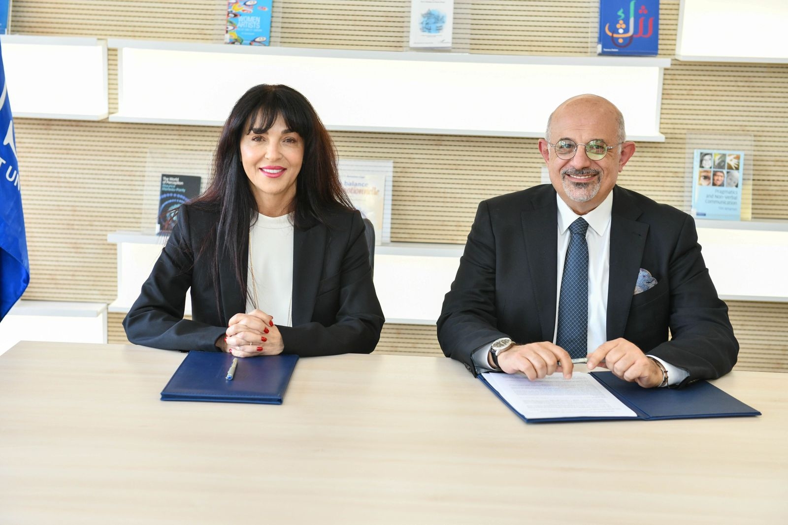 شراكة بين جامعة الروح القدس - الكسليك ومؤسسة جورج افرام لتعزيز فرص الطلاب