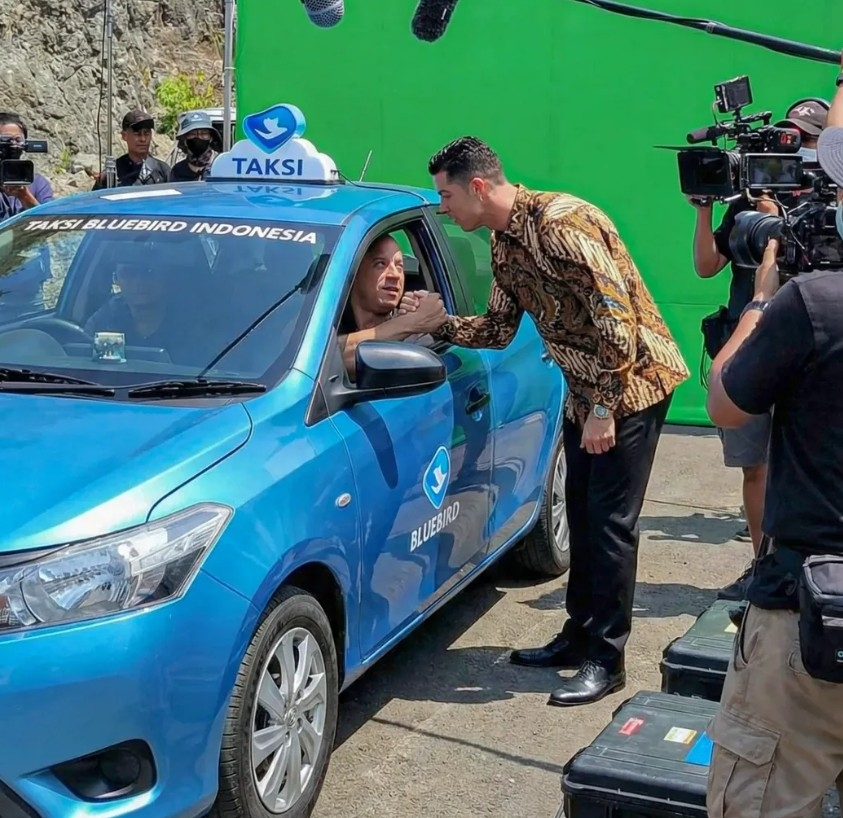 حقيقة صور رونالدو في موقع تصوير "Fast & Furious" التي أشعلت مواقع التواصل