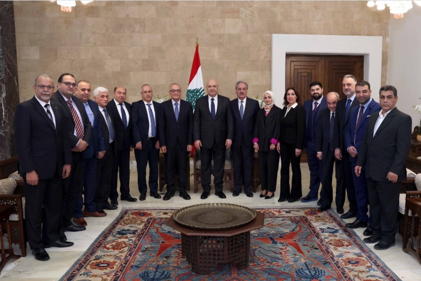 Aoun leads a series of meetings