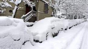 Watch: Snow-covered roads as Asil hits Lebanon