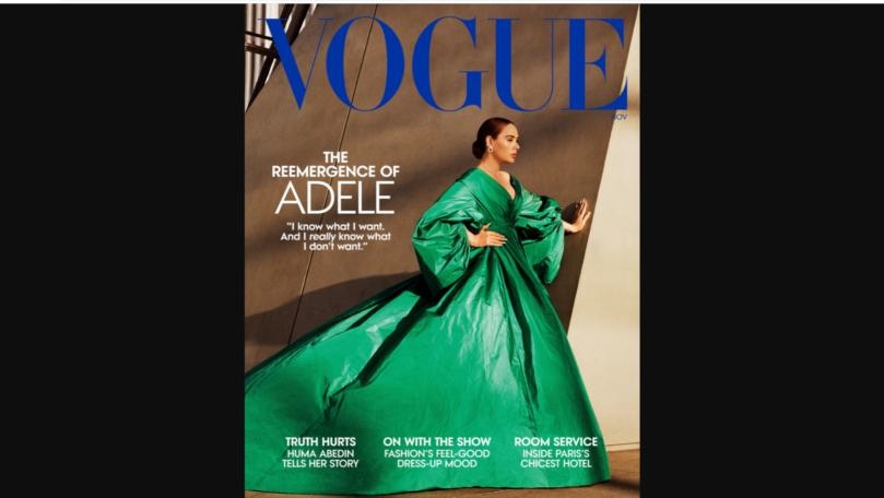 بالصور: أديل نجمة غلاف "فوغ"... وتبهر محبيها بإطلالاتها