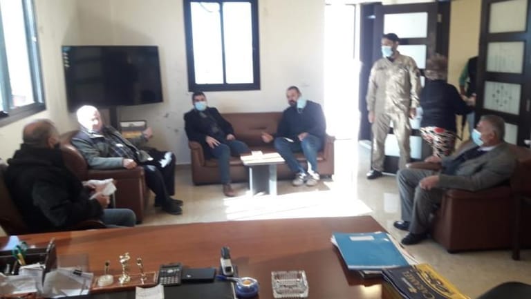 محافظ النبطية بالتكليف أوعز بالتشدد في تطبيق الاقفال العام