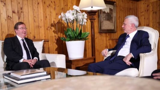 Frangieh tackles developments with UK Ambassador