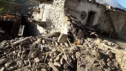 إعلام أفغاني: ارتفاع عدد قتلى الزلزال إلى 1500 شخص و2000 جريح