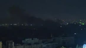 A Series of Nighttime Airstrikes Targeted Dahiyeh