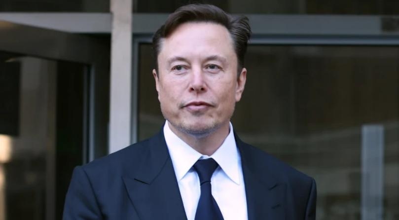 Elon Musk's private jet has landed in Beijing