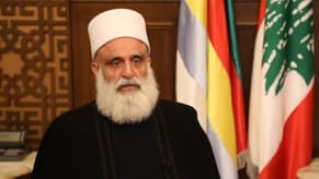 شيخ العقل: ليرغم المجتمع الدولي العدو على وقف الخروقات والتهديدات في حق لبنان