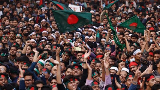 Thousands march in Bangladesh to mark student-led uprising that ousted PM Hasina