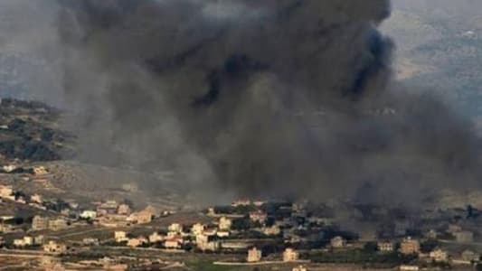 An airstrike between the towns of Baaloul and Qaraoun targeted a house