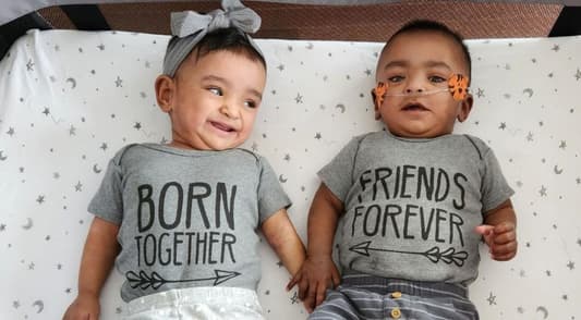 Canadian Siblings Born Four Months Early Set Record as the World’s Most Premature Twins