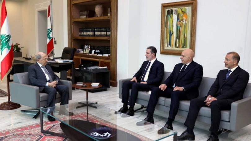 NNA: President Michel Aoun has met at Baabda Palace with Tourism Minister Walid Nassar and Lebanese Consul in Tuscany Charbel Chbeir, over the means to bolster bilateral cooperation in the tourism field