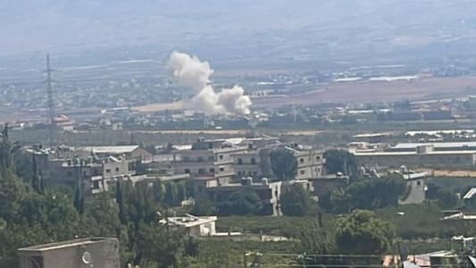 Intense airstrikes continue on the Baalbek area and the surrounding villages