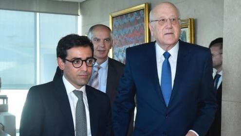 Mikati stresses to Séjourné the need to support UNIFIL's mandate extension