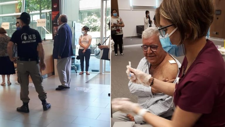 المشنوق تلقى لقاح كورونا