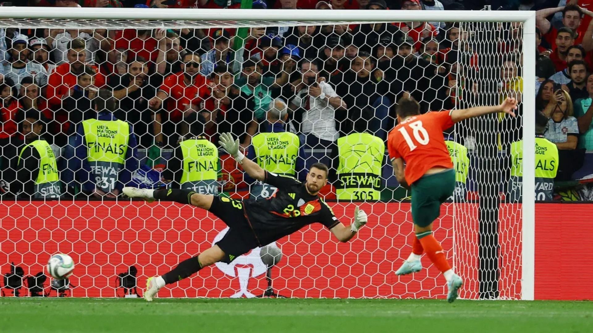 البرتغال تنهي أحلام إسبانيا.. وترفع كأس دوري الأمم الأوروبية