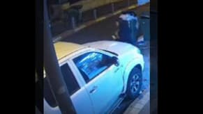 Watch: He Tried to Escape After the Sirens Sounded but Was Hit by a Car