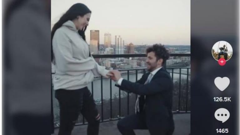 Complete Strangers Get Married in Las Vegas After Meeting on TikTok