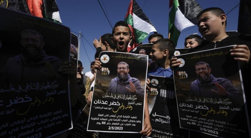 Palestinian Prisoner Khader Adnan Dies in Israel after Long Hunger Strike