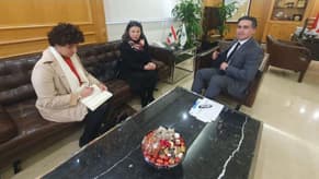 Hamieh meets UNDP Resident Representative