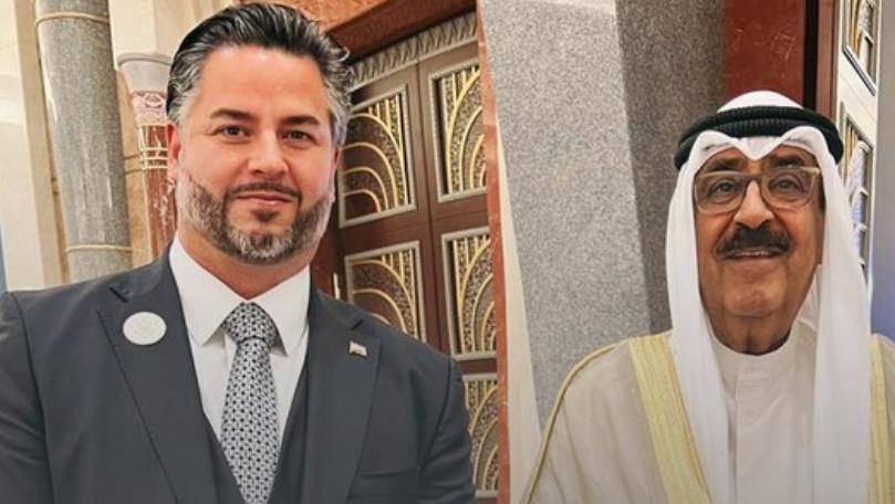 سلام التقى ولي عهد دولة الكويت: نعمل ليكون منارة الشرق