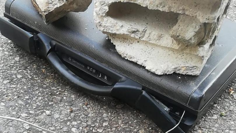 Photos: "Suspicious" black suitcase found in Zouk Mikael