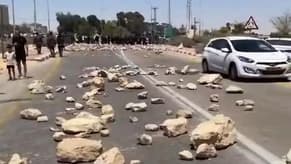 بالفيديو: هكذا قطعوا الطريق أمام قافلة مساعدات