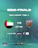 Stay tuned for the Beirut vs UAE national team match in the Dubai International Basketball Championship semifinals at 5:00 pm, live on MTV