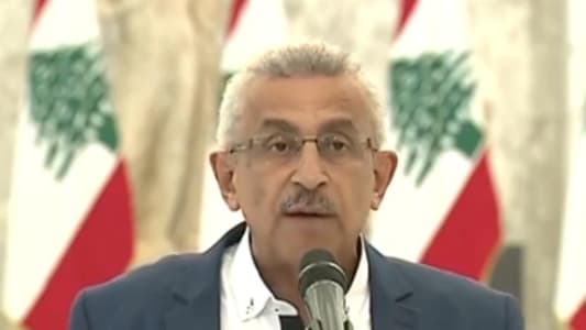 أسامة سعد: لم أسمِّ أحداً لرئاسة الحكومة وفي الاستحقاق اليوم الفاشلون عائدون على خراب المؤسسات في الوقت الذي يحتاج فيه لبنان إلى مسار آخر