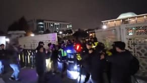 Watch: Protest Against Military Vehicles in South Korea