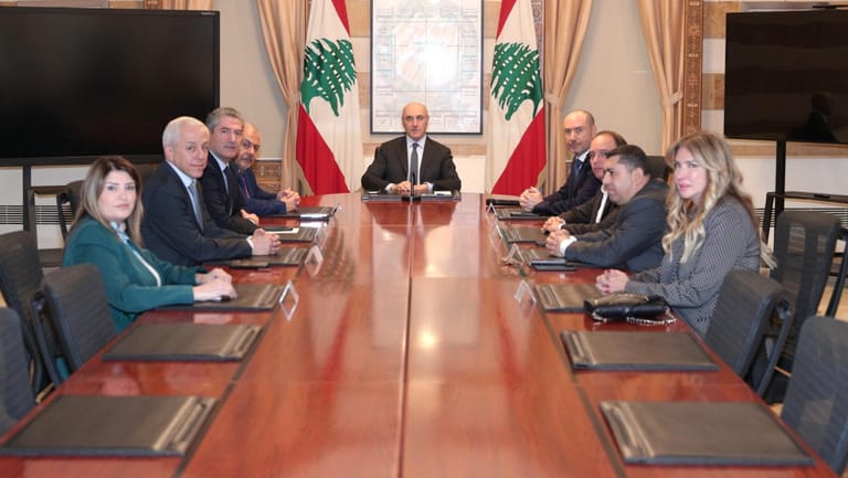 Minister Hajjar holds a series of meetings