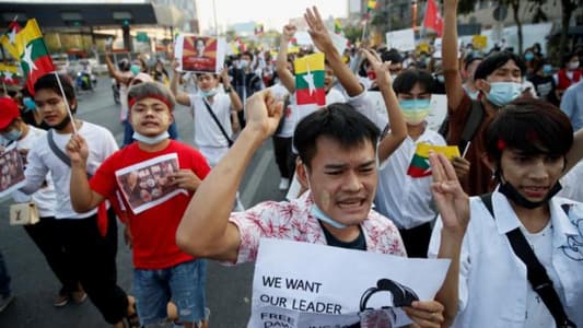 'Milk Tea Alliance' activists across Asia hold rallies against Myanmar coup