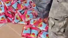 بالفيديو: دخان مهرّب داخل "فان"