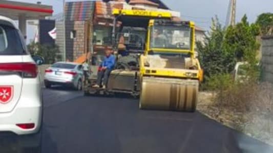 TMC: Roadwork and paving are ongoing on the Dhour El Aabadiyeh road towards Beirut, causing heavy traffic in the area