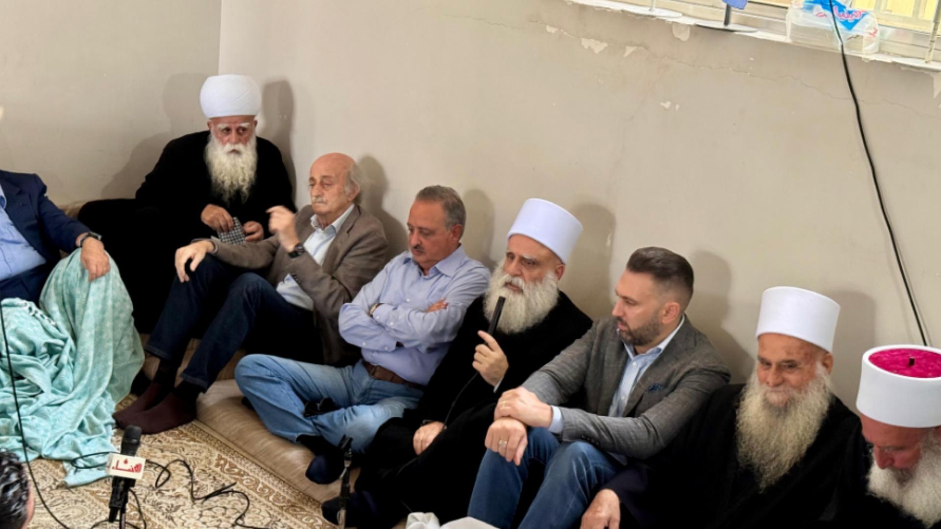 جنبلاط وأرسلان يجولان على المرجعيات الدينية لطائفة الموحدين الدروز