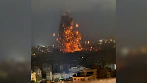 Watch: Huge Explosions in Dahiyeh Following a Violent Israeli Raid