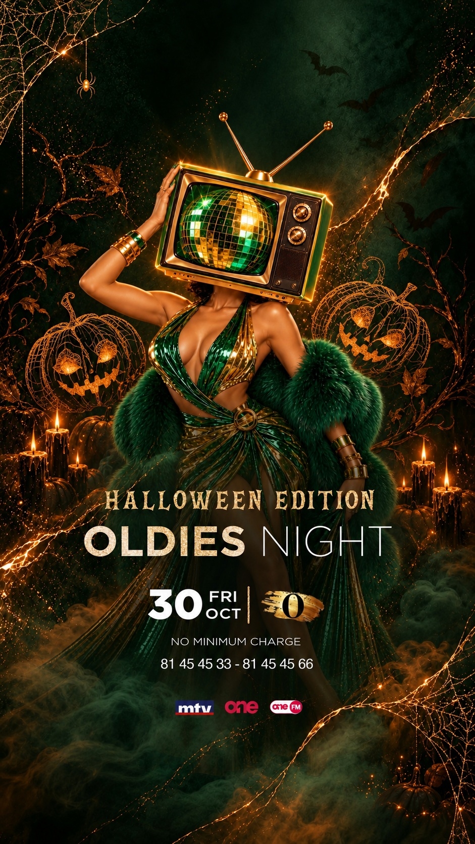 "Oldies Night" بنسخة خاصة بالهالوين يوم 30 تشرين الأول