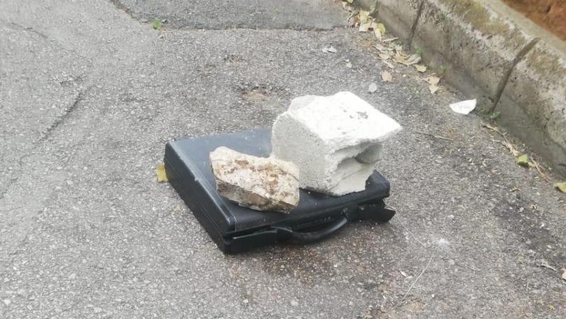 Photos: "Suspicious" black suitcase found in Zouk Mikael