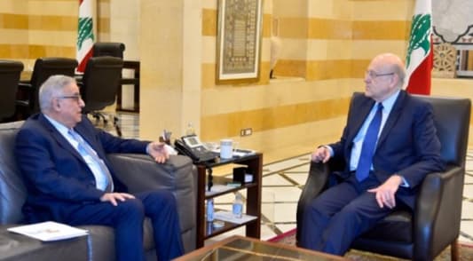 Mikati meets Ministers of Foreign Affairs, Industry, Education