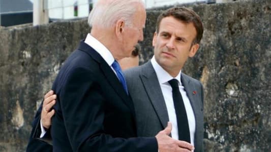 The White House: Biden spoke with Macron today and discussed the conflict in Ukraine and the Middle East